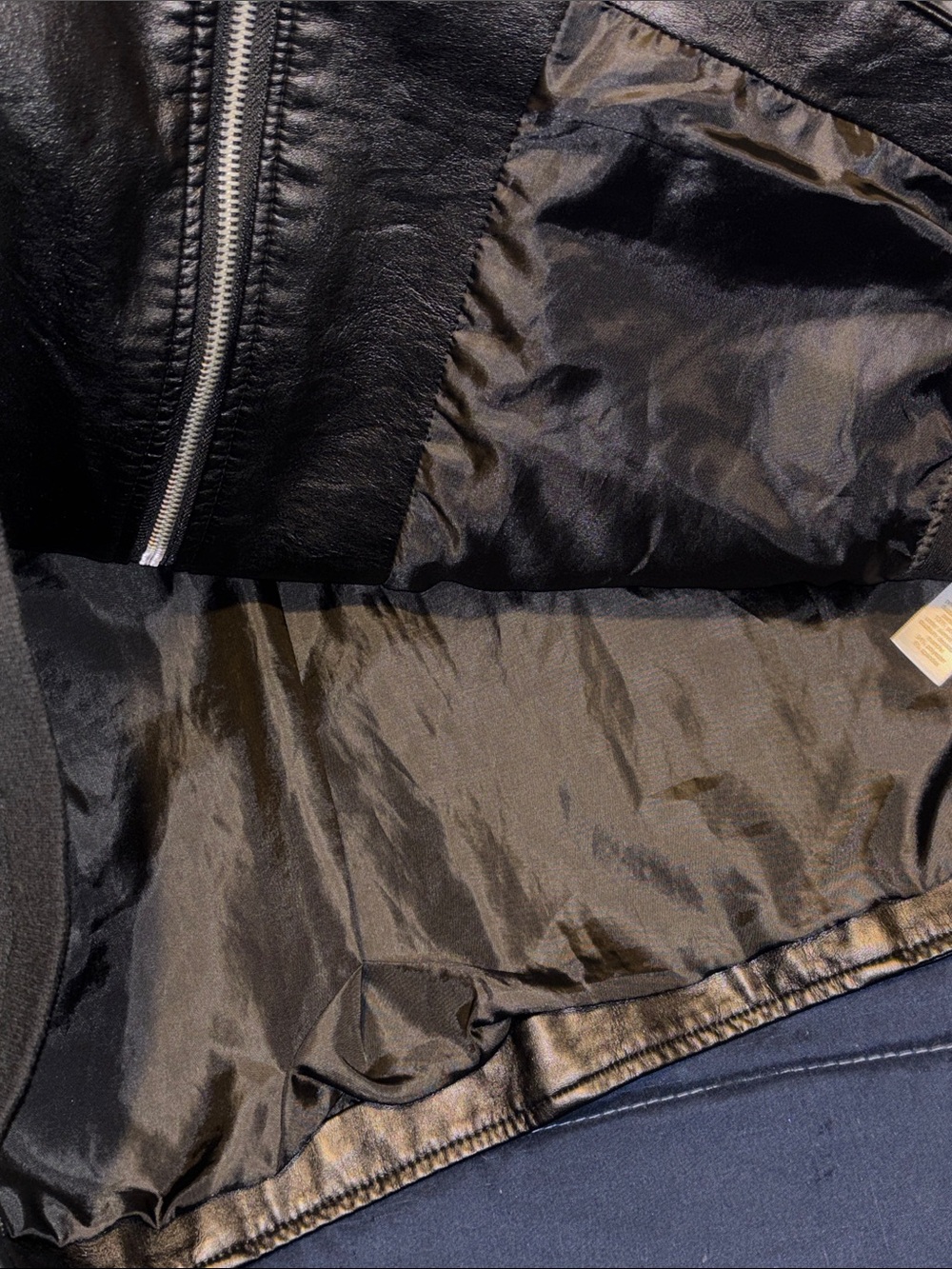 Maurices Black Faux Leather Jacket Plus Size Women’s 2X NEW - Picture 11 of 16